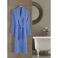 Mavi Büyük Beden Şalyaka Pamuklu Hamam Sauna Banyo Battal Kadın Erkek Unisex 3xl 4xl Bornoz Mavi Büyük Beden Şalyaka Pamuklu Hamam Sauna Banyo Battal Kadın Erkek Unisex 3xl 4xl Bornoz