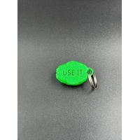 Use It Anahtarlık - Beyin Şehlinde Anahtarlık Yeşil Use It Anahtarlık - Beyin Şehlinde Anahtarlık Yeşil