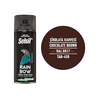 Selsil Rainbow Akrilik Sprey Boya Çikolata Kahvesi 400 Ml - Ral8017 Selsil Rainbow Akrilik Sprey Boya Çikolata Kahvesi 400 Ml - Ral8017