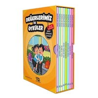 2. Ve 3.sınıf Değerlerimiz Ile Öyküler 8 Kitap Kutulu Okuma Seti 2. Ve 3.sınıf Değerlerimiz Ile Öyküler 8 Kitap Kutulu Okuma Seti