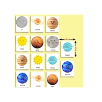 Zeka Kartları Eşleştirme Oyunu Gezegenler Ahşap Eğitici Puzzle Oyun Zeka Kartları Eşleştirme Oyunu Gezegenler Ahşap Eğitici Puzzle Oyun