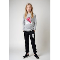 Fyk Kids Kız Çocuk Pembe Motor Baskılı Bel Detayı Lastikli Alt-üst Pijama Takımı Gri Fyk Kids Kız Çocuk Pembe Motor Baskılı Bel Detayı Lastikli Alt-üst Pijama Takımı Gri