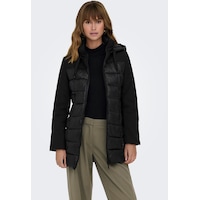 Only Kapüşonlu Puffer Siyah Kadın Kaban 15294008 Siyah Only Kapüşonlu Puffer Siyah Kadın Kaban 15294008 Siyah