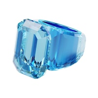 5607352 Swarovski Yüzük Lucent:Ring Aqua/Oth 58 5607352 Swarovski Yüzük Lucent:Ring Aqua/Oth 58
