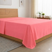 Battal Boy Düz Çarşaf Pamuklu Kumaş Lastiksiz Çarşaf 240x260 Somon Battal Boy Düz Çarşaf Pamuklu Kumaş Lastiksiz Çarşaf 240x260 Somon