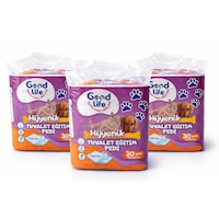 Goodlife Büyük Boy Köpek Çiş Pedi 60x90 Cm 30x3 Lü Paket Goodlife Büyük Boy Köpek Çiş Pedi 60x90 Cm 30x3 Lü Paket