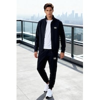 Tommy Life Hugo Lacivert Jogger Erkek Eşofman Takım - 85198 Lacivert Tommy Life Hugo Lacivert Jogger Erkek Eşofman Takım - 85198 Lacivert