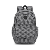 Büyük Boy Laptop Bölmeli Çok Cepli Su Geçirmez Krınkıl Kumaş Çanta Siyah/beyaz Çok Renkli Büyük Boy Laptop Bölmeli Çok Cepli Su Geçirmez Krınkıl Kumaş Çanta Siyah/beyaz Çok Renkli