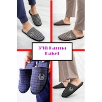 3 Lü Avantajlı Paket Kışlık Peluş Desenli Sessiz Ortopedik Taban Çeyiz Misafir Ev Terliği Seti 3 Lü Karma Erkek 3 Lü Avantajlı Paket Kışlık Peluş Desenli Sessiz Ortopedik Taban Çeyiz Misafir Ev Terliği Seti 3 Lü Karma Erkek
