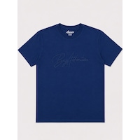 Büyük Beden Nakışlı Pike Kumaş Erkek Tshirt Lacivert Büyük Beden Nakışlı Pike Kumaş Erkek Tshirt Lacivert