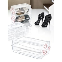 Kadın Ayakkabı Saklama Kutusu Kilitli Ayakkabı Kutusu 33X20X11 CM Kadın Ayakkabı Saklama Kutusu Kilitli Ayakkabı Kutusu 33X20X11 CM