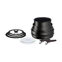 Tefal Ingenio Excellence Titanyum 6X Büyük Tencere ve Tava Seti 12 Parça Tefal Ingenio Excellence Titanyum 6X Büyük Tencere ve Tava Seti 12 Parça