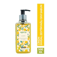 Agarta Doğal 500 Ml Limon Sıvı Sabun Agarta Doğal 500 Ml Limon Sıvı Sabun