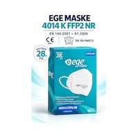 Ege Maske 4014- K FFP2 NR N95 50'li Ege Maske 4014- K FFP2 NR N95 50'li