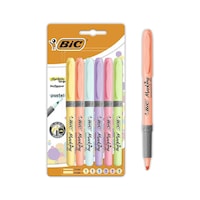 Bic Marking Grip Fosforlu Kalem Pastel Renk 6 Renk 992561 Bic Marking Grip Fosforlu Kalem Pastel Renk 6 Renk 992561