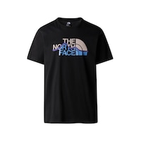 The North Face M S/s Mountain Line Tee Erkek T-shirt-28137-siyah Siyah The North Face M S/s Mountain Line Tee Erkek T-shirt-28137-siyah Siyah