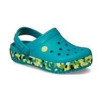 Crocs Crocband Glow Confetti Bandcgk Çocuk Terlik Mavi Crocs Crocband Glow Confetti Bandcgk Çocuk Terlik Mavi