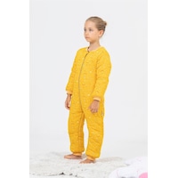 Cantoy Kız Erkek Çocuk Kalın Elyaf Dolgulu Premium Kalite 2.5 Tog Desenli Uyku Tulumu Sarı Cantoy Kız Erkek Çocuk Kalın Elyaf Dolgulu Premium Kalite 2.5 Tog Desenli Uyku Tulumu Sarı