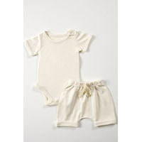 Tinylamb Elation Milk Şort Ve Bodysuit Takım - 2 Parça Krem Tinylamb Elation Milk Şort Ve Bodysuit Takım - 2 Parça Krem