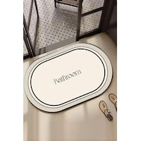Farbelle 60x100 Cm Tekli Banyo Paspas Seti, Kaydırmaz Tabanlı Djtbanyo Renkli Farbelle 60x100 Cm Tekli Banyo Paspas Seti, Kaydırmaz Tabanlı Djtbanyo Renkli