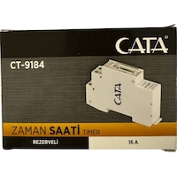 Cata Ct-9184 16 Amper Rezerveli Zaman Saati 2 Adet Cata Ct-9184 16 Amper Rezerveli Zaman Saati 2 Adet