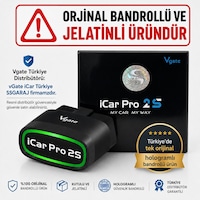 Vgate İcar Pro 2S v2.3 Bluetooth 5.2 Elektrikli Araçlar İçin Özel ABRP Uyumlu Arıza Tespit Cihazı Vgate İcar Pro 2S v2.3 Bluetooth 5.2 Elektrikli Araçlar İçin Özel ABRP Uyumlu Arıza Tespit Cihazı