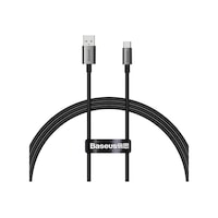Baseus 11P10320102 1 MT 6 A 100 W Hızlı Usb To Type C Şarj Data Kablosu Baseus 11P10320102 1 MT 6 A 100 W Hızlı Usb To Type C Şarj Data Kablosu