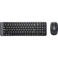 Mk220 Kablosuz Türkçe Klavye Mouse Seti - Siyah Mk220 Kablosuz Türkçe Klavye Mouse Seti - Siyah