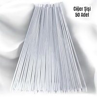 50 Adet Ciğer Şişi,galvaniz Mangal Ciğer Barbekü Şişi 55 Cm 50 Adet Ciğer Şişi,galvaniz Mangal Ciğer Barbekü Şişi 55 Cm
