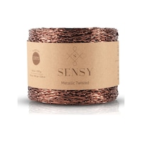 Sensy Premium 320 M Simli Metalik Ip Parlak Çanta Rafya Supla Ip Metalik Bükümlü Ip 250 Gr Bakır Sensy Premium 320 M Simli Metalik Ip Parlak Çanta Rafya Supla Ip Metalik Bükümlü Ip 250 Gr Bakır