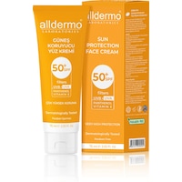 Alldermo Güneş Koruyucu Yüz Kremi Spf 50+ 75 ML Alldermo Güneş Koruyucu Yüz Kremi Spf 50+ 75 ML