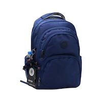 Özel Su İtici Kumaş Lacivert Unisex Okul Çantası 34600 Özel Su İtici Kumaş Lacivert Unisex Okul Çantası 34600