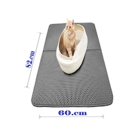 Tineke Büyük Boy Elekli Kedi Tuvalet Önü Paspası Katlanabilir 82 x 60 CM Tineke Büyük Boy Elekli Kedi Tuvalet Önü Paspası Katlanabilir 82 x 60 CM