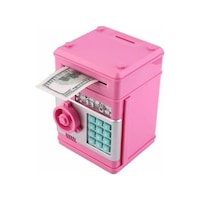 Mobgift Atm Şifreli Kasa Kumbara Pembe Mobgift Atm Şifreli Kasa Kumbara Pembe