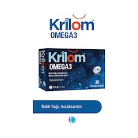 Krilom Omega-3 30 Yumuşak Kapsül Krilom Omega-3 30 Yumuşak Kapsül