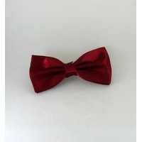 Gaffy Bordo Düz Renk Saten Papyon - SP-03 Bordo Gaffy Bordo Düz Renk Saten Papyon - SP-03 Bordo