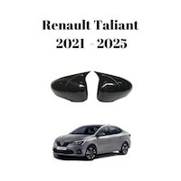Renault Taliant 2021 2022 2023 2024 2025 Uyumlu Yarasa Batman Ayna Kapağı Takımı Piano Black Parlak Siyah Renault Taliant 2021 2022 2023 2024 2025 Uyumlu Yarasa Batman Ayna Kapağı Takımı Piano Black Parlak Siyah