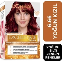 Loreal Excellence Intense Saç Boyası 6.66 Yoğun Kızıl (88410778) Loreal Excellence Intense Saç Boyası 6.66 Yoğun Kızıl (88410778)