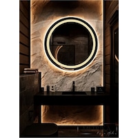 Nuun Dekor 70cm Kumlamalı Günışığı Ledli Banyo Lavabo Ofis Makyaj Kuaför Aynası - Trafolu Şeffaf Nuun Dekor 70cm Kumlamalı Günışığı Ledli Banyo Lavabo Ofis Makyaj Kuaför Aynası - Trafolu Şeffaf