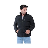 Slazenger NALDO Erkek Mont ST22JE022 500 Siyah Slazenger NALDO Erkek Mont ST22JE022 500 Siyah