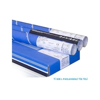 Magmaweld Ti-308L Er308L 2.40X1000 MM Paslanmaz Tig Tel Magmaweld Ti-308L Er308L 2.40X1000 MM Paslanmaz Tig Tel