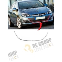 Opel Astra J Ön Tampon Orta Izgara Alt Krom Çıtası - 1322022 Opel Astra J Ön Tampon Orta Izgara Alt Krom Çıtası - 1322022