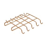 Edora Home Rose Raf Altı 10 Kancalı Bardak, Kupa Askılığı - Metal Paslanmaz Lüks Mutfak Düzenleyici Edora Home Rose Raf Altı 10 Kancalı Bardak, Kupa Askılığı - Metal Paslanmaz Lüks Mutfak Düzenleyici