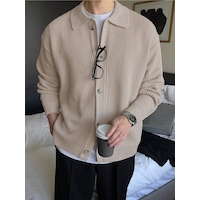 Tarz Cool Erkek Taş Düğme Detaylı Regular Fit Hırka Taş Tarz Cool Erkek Taş Düğme Detaylı Regular Fit Hırka Taş