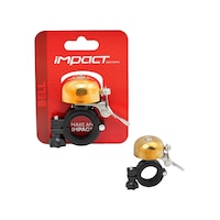 İmpact Retro Gold Metal Bisiklet Zili Sarı İmpact Retro Gold Metal Bisiklet Zili Sarı