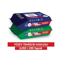 Clearmotion Yüzey Temizlik Havlusu (2x100) 200 Yaprak Clearmotion Yüzey Temizlik Havlusu (2x100) 200 Yaprak