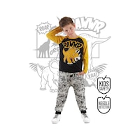 Rawr Erkek Çocuk T-shirt Eşofman Altı Takım Rawr Erkek Çocuk T-shirt Eşofman Altı Takım