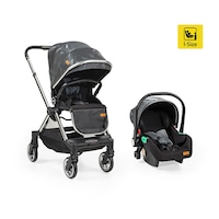Baby2go Avian Travel Sistem Bebek Arabası Gri