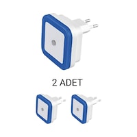 Cata Ct-9500 Fotoselli Led Gece Lambası 1w Mavi - 2 Li Paket Mavi Cata Ct-9500 Fotoselli Led Gece Lambası 1w Mavi - 2 Li Paket Mavi