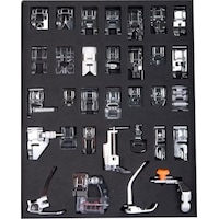FDM GT-32 Ev Tipi Dikiş Makinesi Ayak Seti 32 Parça 5 mm Zigzag Uyumlu Singer Janome Brother Ev Tipi Makine Baskı Ayağı Seti FDM GT-32 Ev Tipi Dikiş Makinesi Ayak Seti 32 Parça 5 mm Zigzag Uyumlu Singer Janome Brother Ev Tipi Makine Baskı Ayağı Seti